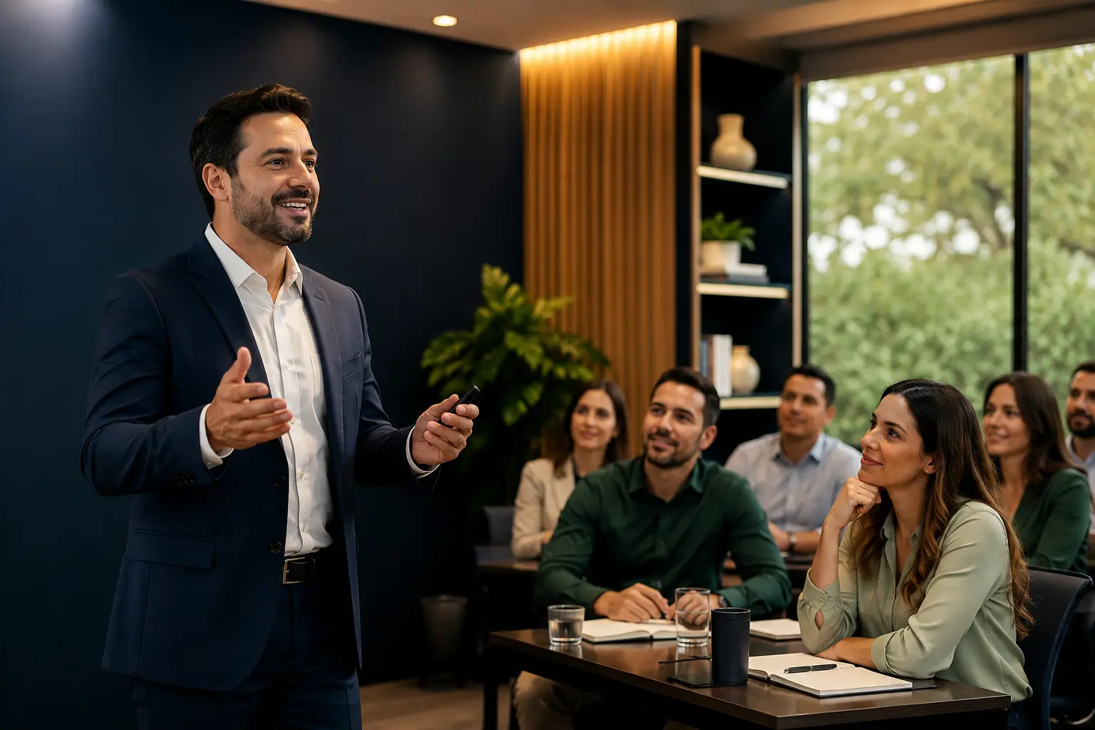 Treinamento completo de comunicação e liderança