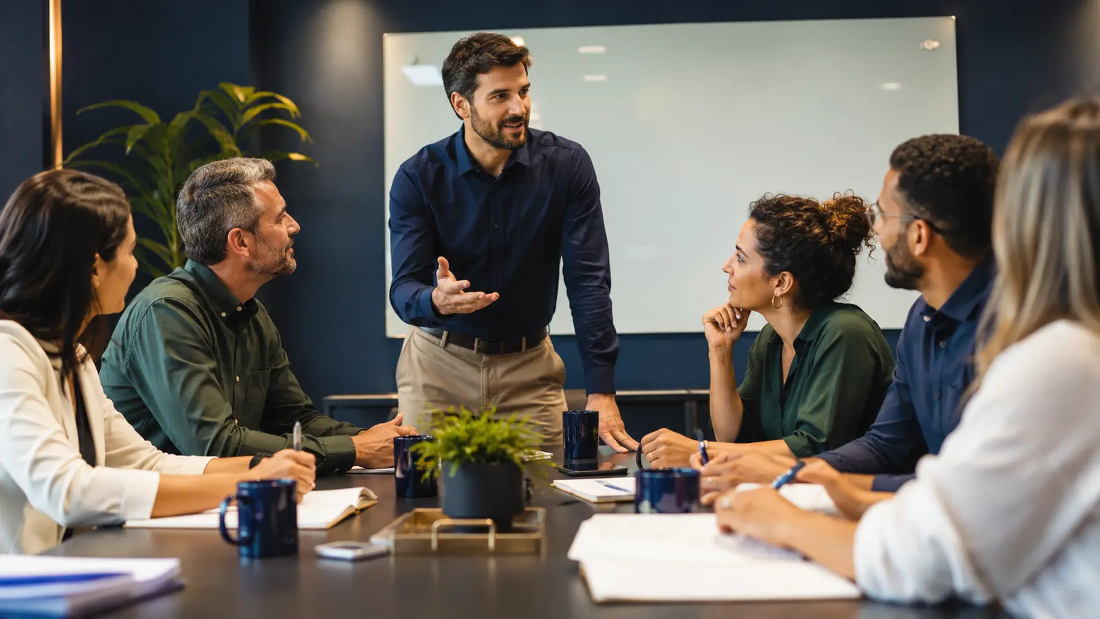 Treinamento corporativo de comunicação e liderança